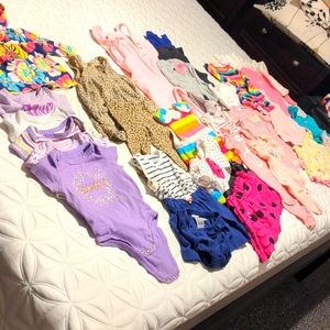 Baby girl clothes lot